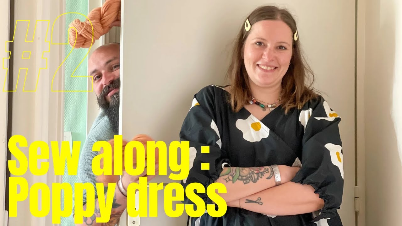 🍳 Sew along : Upcycling Ikea Poppy dress de Hubba Ding 🍳
