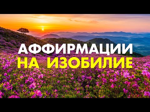 После прослушивания этих аффирмаций у вас произойдут чудеса | Мощные Аффирмации на Изобилие