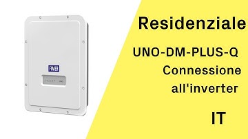 FIMER - UNO-DM-PLUS-Q Web UI - Connessione all