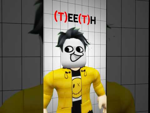 Stop pronouncing "T" 💀  // Roblox Meme #roblox #robloxmemes #robloxedit