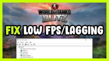 How to FIX World of Tanks Blitz Low FPS Drops & Lagging!