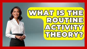 What Is The Routine Activity Theory? - True Crime Lovers