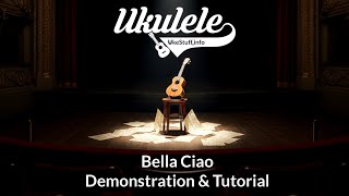 Bella Ciao Ukulele Chord Melody Demonstration and Tutorial