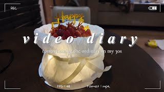 Video Diary #4 | Solo Date | IAM Hotel Birthday Staycation | Kinbor Weekly Planner | Random Dates