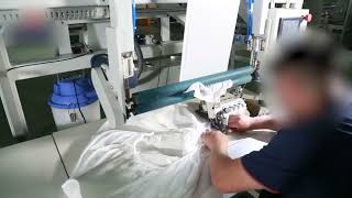 YY-2154 AUTOMATIC MATTRESS PROTECTOR SEWING MACHINE