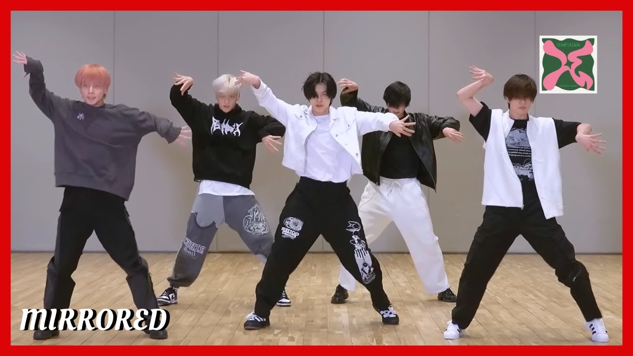 TXT 'Devil by the Window' Dance Practice Mirrored (4K) - YouTube
