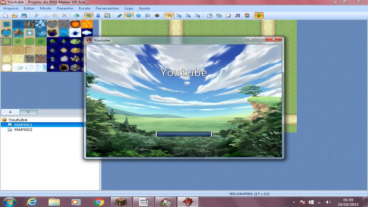 Como criar um jogo 2D pelo RPG Maker Parte #1 - YouTube