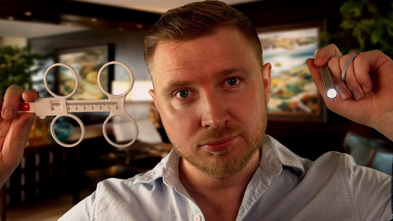 ASMR — ролевая игра «Подробный осмотр глаз и ушей» (1 или 2/Follow The Light)