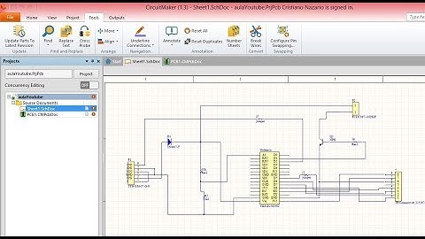 2 - Placa eletrônica com Arduino - PCI  PCB - Circuit Maker