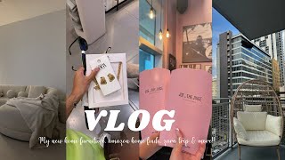 Weekly vlog| new vibes in a new city, new furniture adds, Zara shopping haul, lunch date & more!