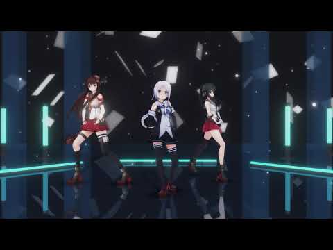 【MMD艦これ】大和、矢矧、海風で疑心暗鬼　固定カメラVer