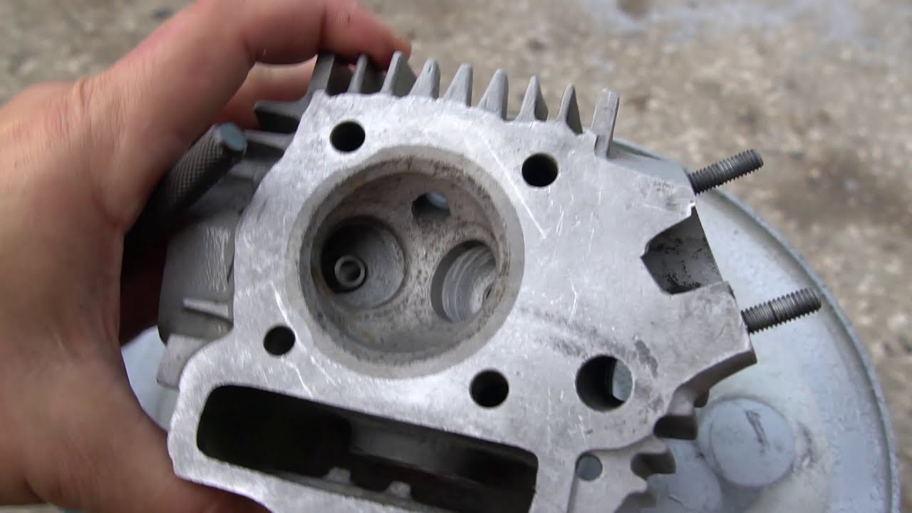 Cylinder Head Valve Guide Replacement Honda CT70 Z50 Mini Trial