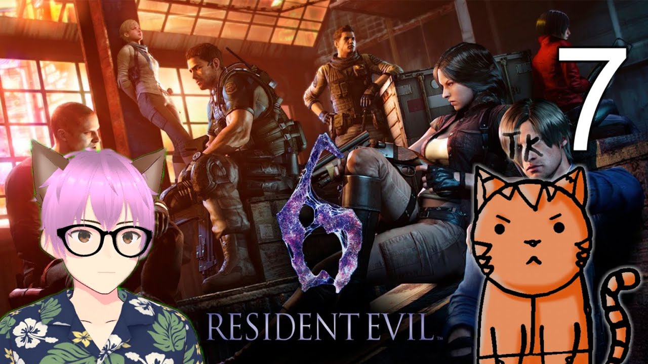 Terminamos el Resident Evil 6 cooperativo con El Buen T.k. (Parte 7) ... el peor RE?