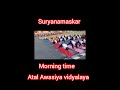 @Surya namaskar @