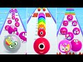 NUMBERBLOCKS (78 to 88) Ball Run 2048 vs Marble Run 3D vs 2048 Merge Ball Games! | BGH Exclusive