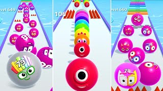 NUMBERBLOCKS (78 to 88) Ball Run 2048 vs Marble Run 3D vs 2048 Merge Ball Games! | BGH Exclusive screenshot 4
