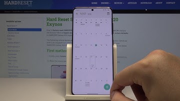 How to Add Event to Calendar in SAMSUNG Galaxy S20 – Set Up Reminder