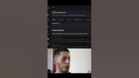 Vampire Number