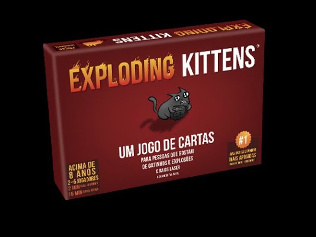 Exploding Kittens - gatinhos, explosões e muita diversão!