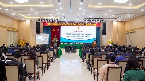 Hội nghị tổng kết công tác năm 2023 và triển khai nhiệm vụ năm 2024 của ngành Xây dựng