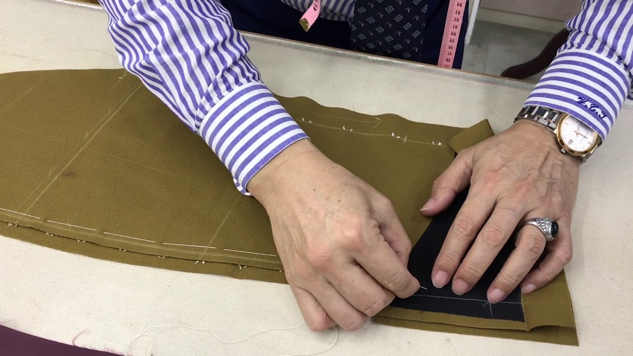 【金興西服  全手工西服製作-14.袖子製作】