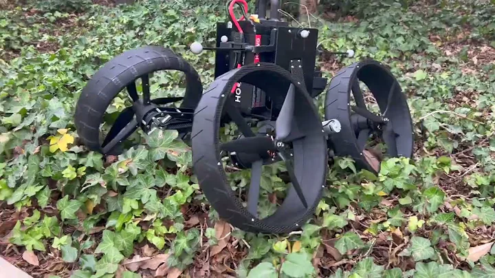 Aerially transforming morphobot for dynamic ground-aerial transition