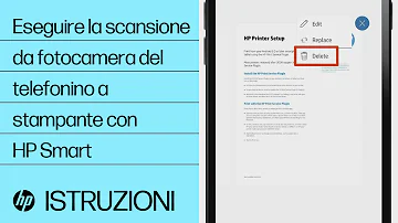 Cosa significa fare la scansione di un documento?