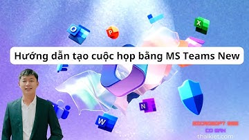 [M365forEU] Hướng dẫn tạo cuộc họp bằng ứng dụng Microsoft Teams
