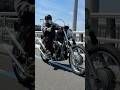 A chopper on a bridge on the ocean #shorts #chopper #harleydavidson #ハーレー