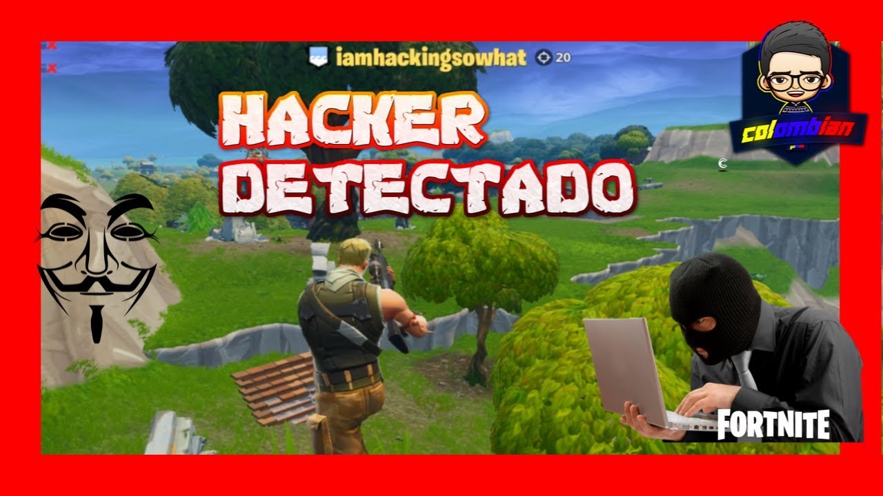 Nos encontramos un Hacker 😱 en una partida pública de FORTNITE - ( F ...