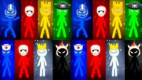 Only Random Stickman Funny Minigames - Stickman Party 1 2 3 4 Player 2023 Gameplay