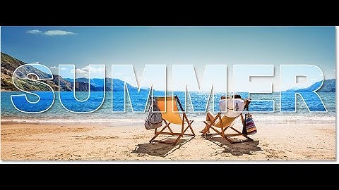 How to make Transparent Text in Photoshop CC, CS6, CS5, CS3 | Photoshop Text Effect