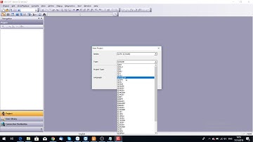 Khởi tạo 1 Project mới PLC Mitsubishi