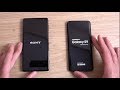 Sony Xperia XZ2 vs Samsung Galaxy S9 - Speed Test!