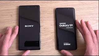 Sony Xperia XZ2 vs Samsung Galaxy S9 - Speed Test!