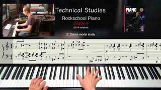 Rockschool Piano Grade 4 Technical Studies (2019 Syllabus)