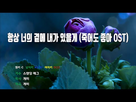 [은성 반주기] 항상너의곁에내가있을게(죽어도좋아OST) - 스탠딩에그
