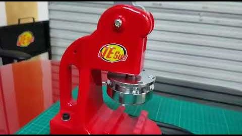 Button Badge Machine Assembly Instructions - JE SUB Little Red Button Badge Making Machine L1