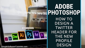 How to Design a Twitter Header for the New Profile Design in Photoshop - April 2014