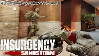 Insurgency Sandstorm - All Throwing Incendiary Voice lines