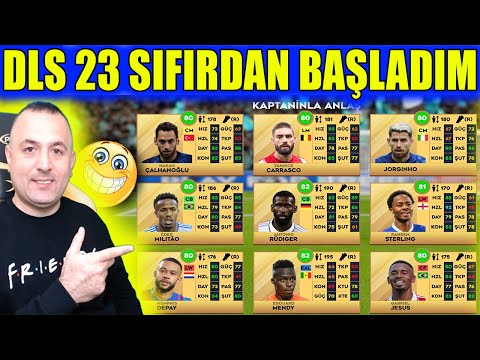 DLS 23 'E SIFIRDAN BAŞLADIM SERİSİNİN İLK VİDEOSU - DREAM LEAGUE SOCCER 2023