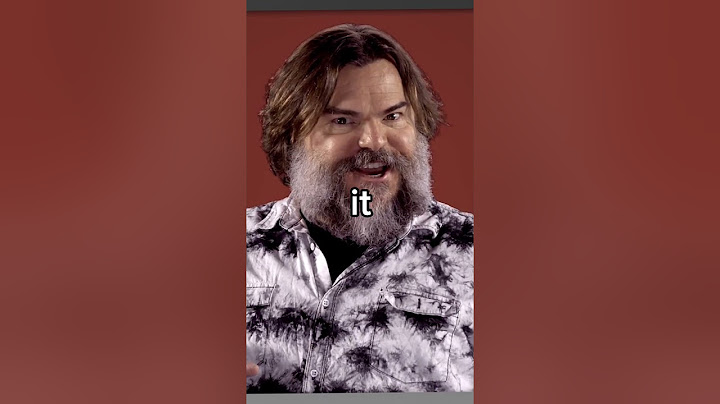 Did Jack Black Say The N Word?!? #shorts