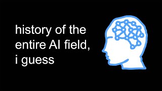 history of the entire AI field, i guess