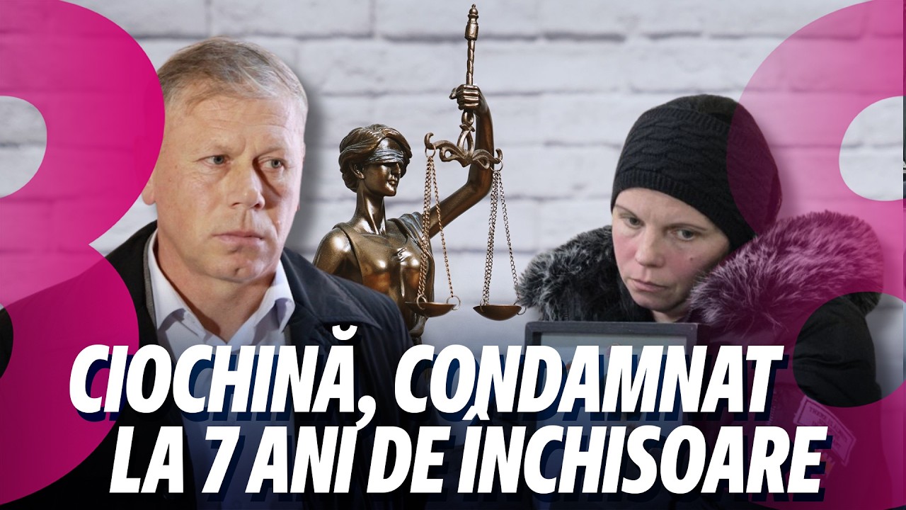 Știri: Ciochină, condamnat la 7 ani de închisoare /Conducerea orașului Durlești, în custodia CNA