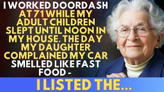 I Worked DoorDash At 71 While My Adult Children Slept Until Noon In My House. The Day My Daughter