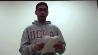 UCLA PRISON SPEECHES 2, COM 104, 2-4-16