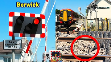 Missing LIDAR at Berwick Level Crossing, East Sussex