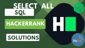 HackerRank SQL Solution |#3 Select All | SQL | Data Analyst Explorers