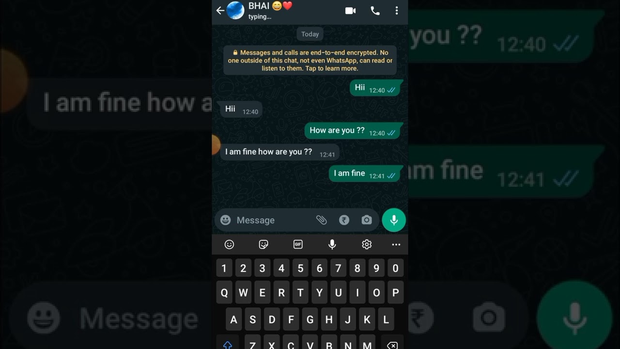 Our Chats Be Like 😂🤣