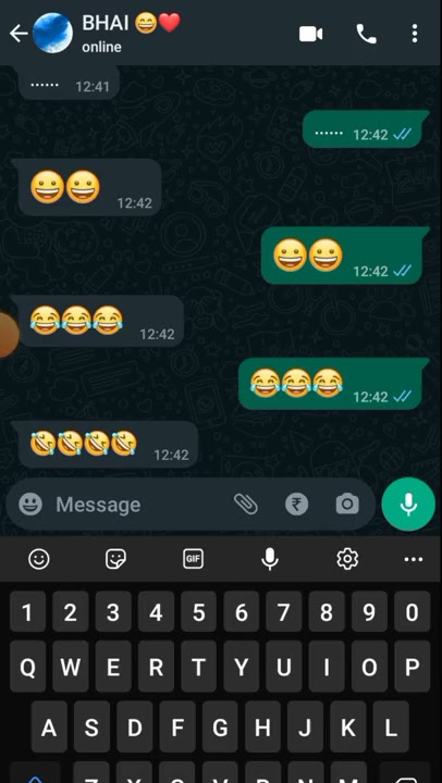 Our Chats Be Like 😂🤣
